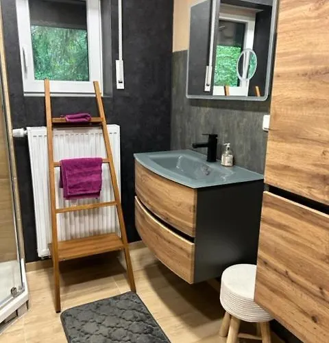 Haus Mit Sauna Am Waldrand - Naehe Brombachsee Altmuehlsee Nyaraló Windsbach
