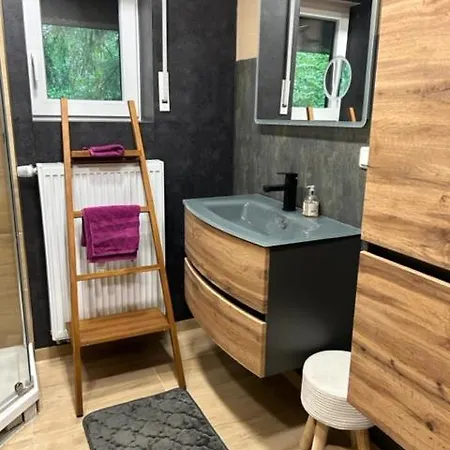 Haus Mit Sauna Am Waldrand - Naehe Brombachsee Altmuehlsee Holiday home Windsbach