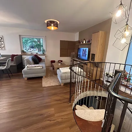 Haus Mit Sauna Am Waldrand - Naehe Brombachsee Altmuehlsee Holiday home Windsbach